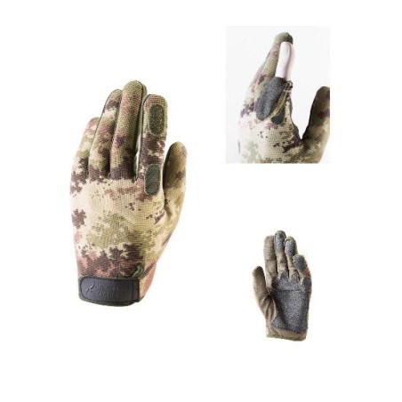 TACTICAL SHOOTING GLOVES WITH TRIGGER FINGER OPENING