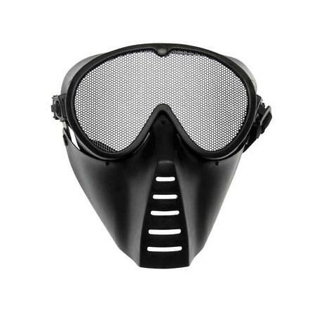 maschera protettiva completa in plastica