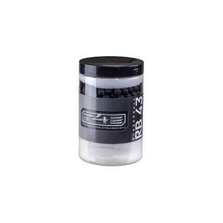 Copli Umarex T4E 43" rubber nera 0,72 g (confezione 500)