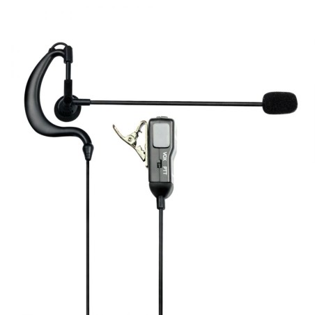 Microfono auricolare MA30-L  a 2 Pin con connettore a L